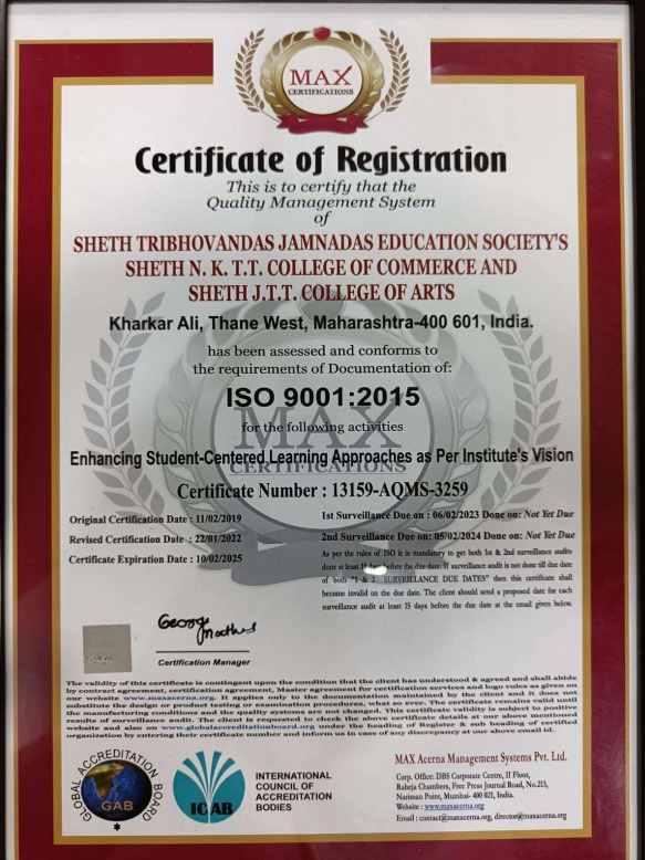 ISO Certificates